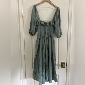 Free People Oasis Dress in Teal Size S